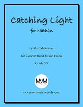 Catching Light Concert Band sheet music cover